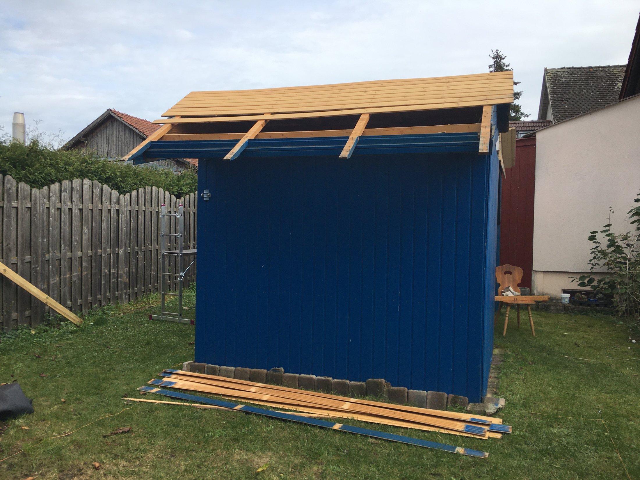 Neues Rolldach