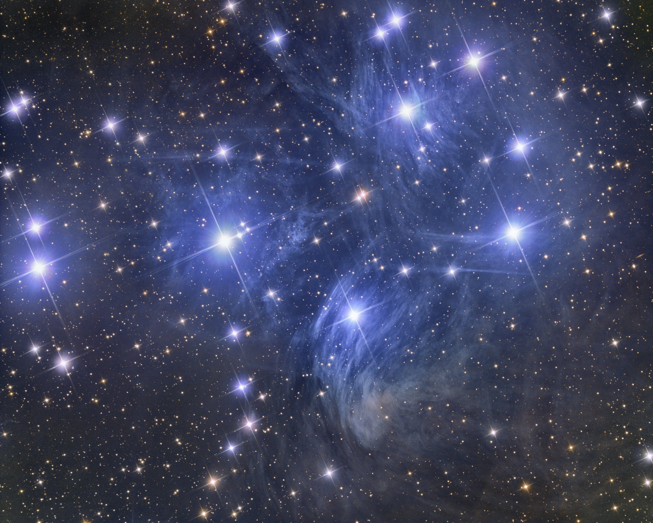 M45 Pleiades Star Cluster