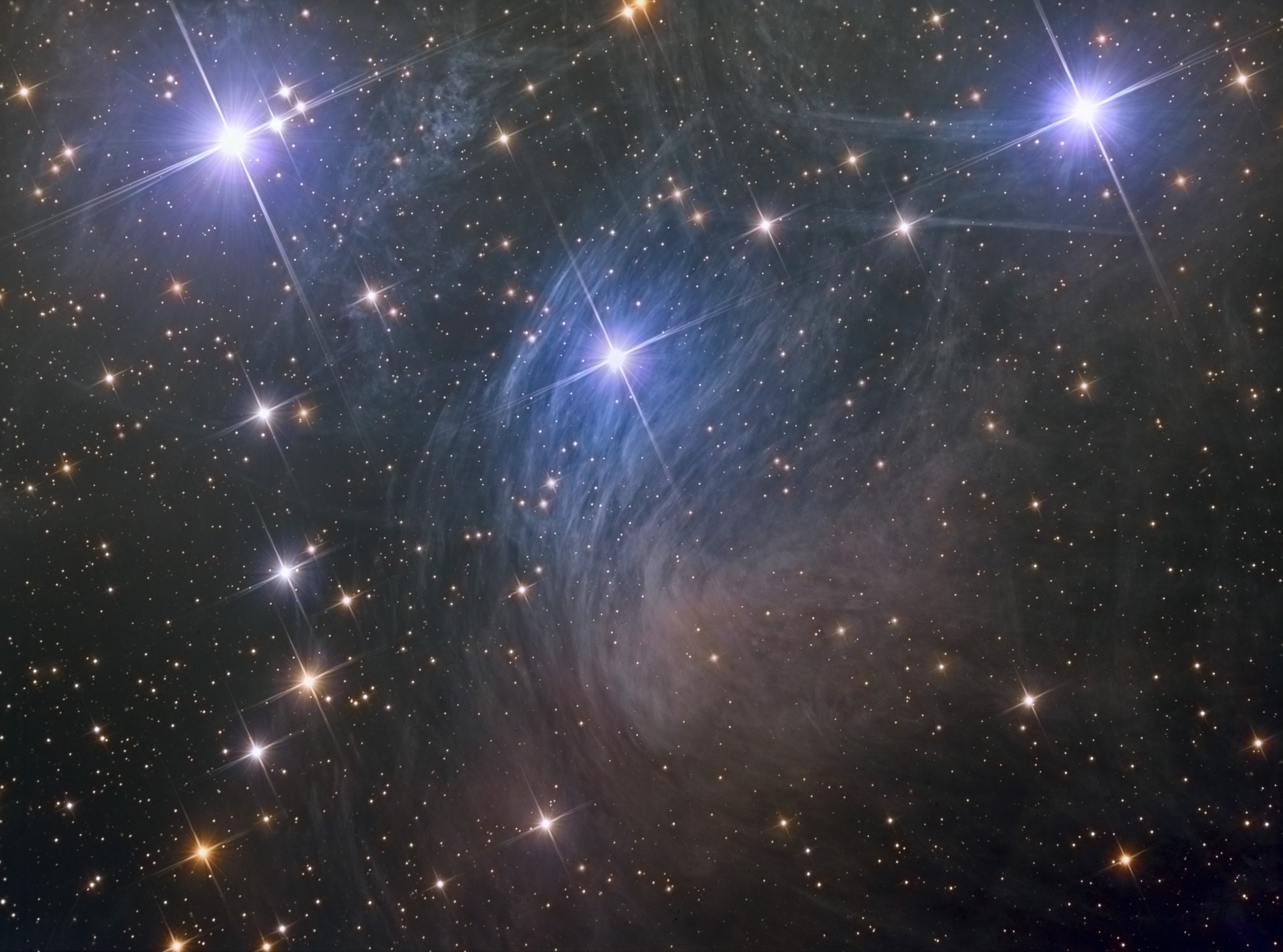 M45 Pleiades Star Cluster