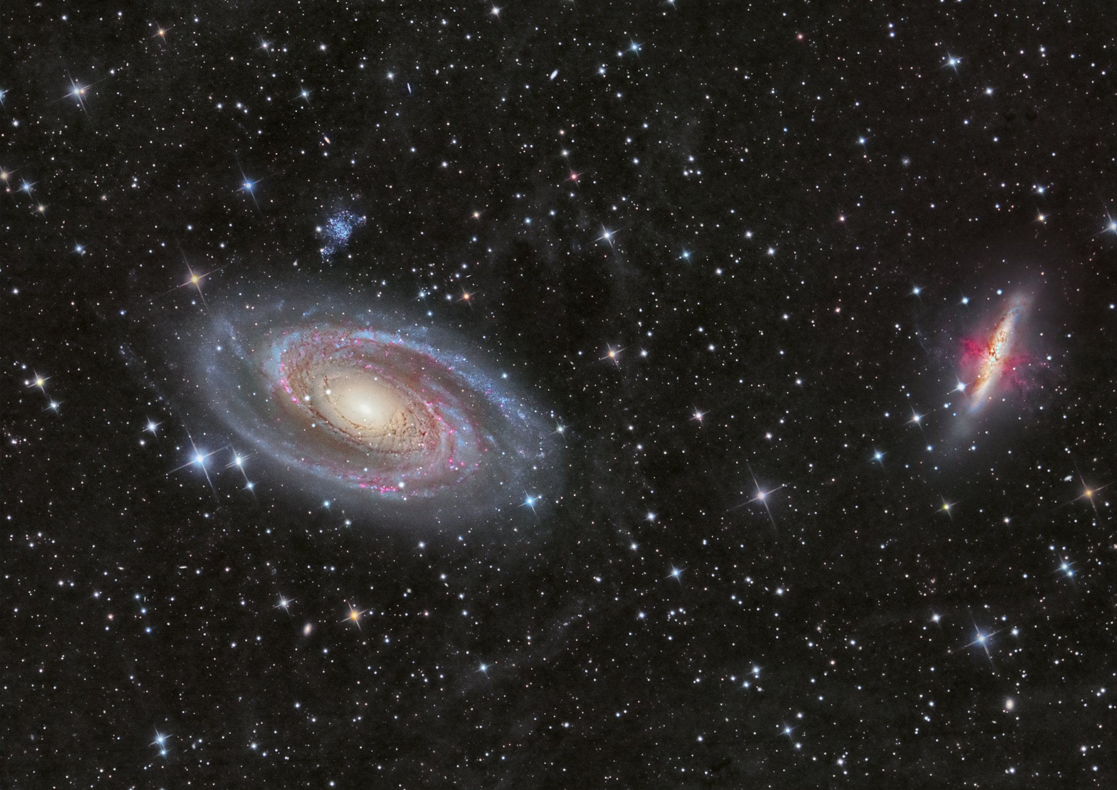 M81 and M82 Galaxies