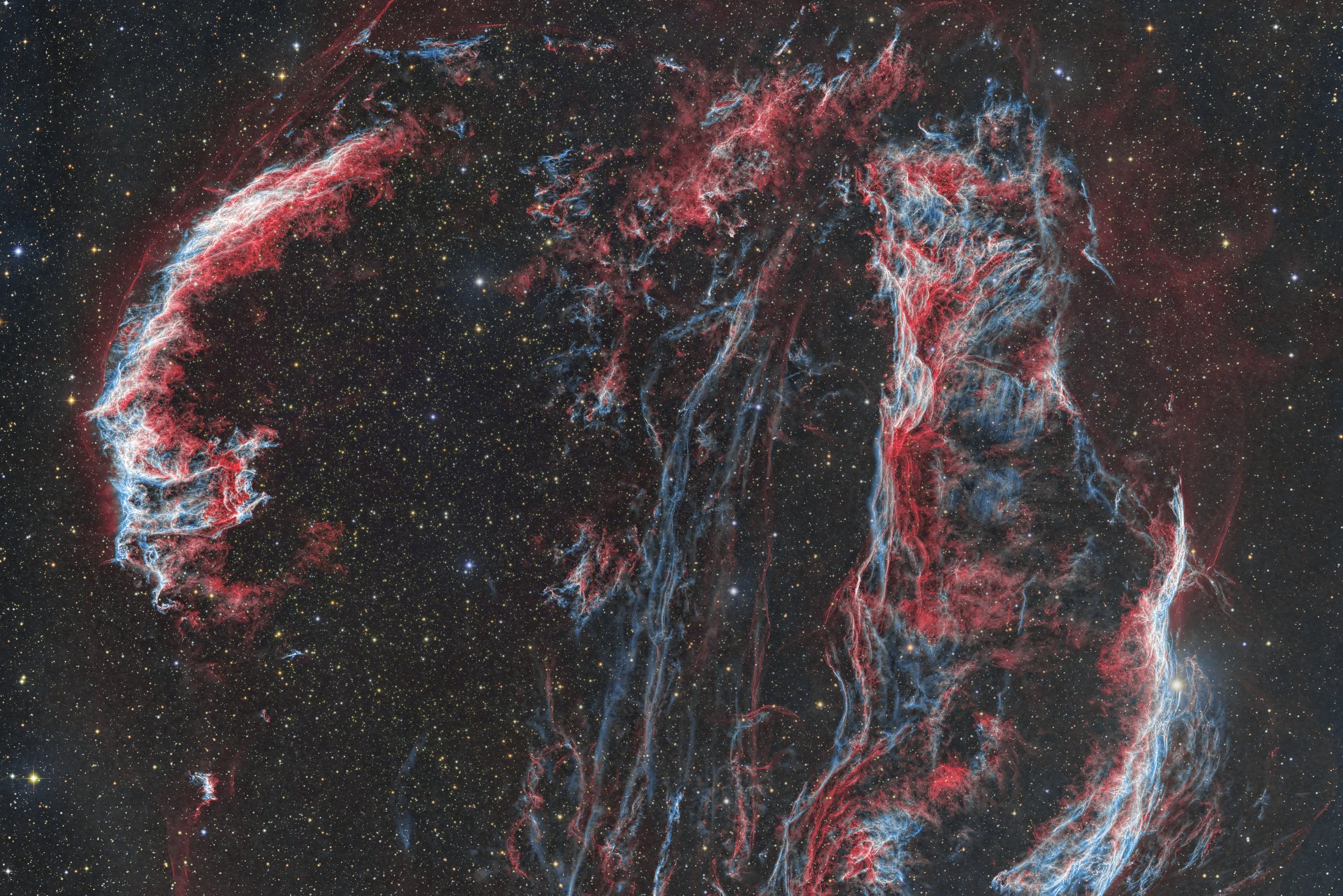 NGC 6992 Veil reworked