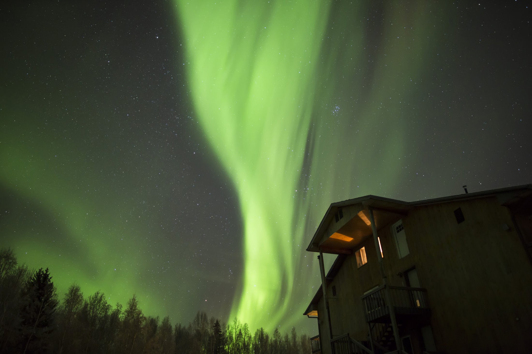 Aurora in Fairbanks, Alaska