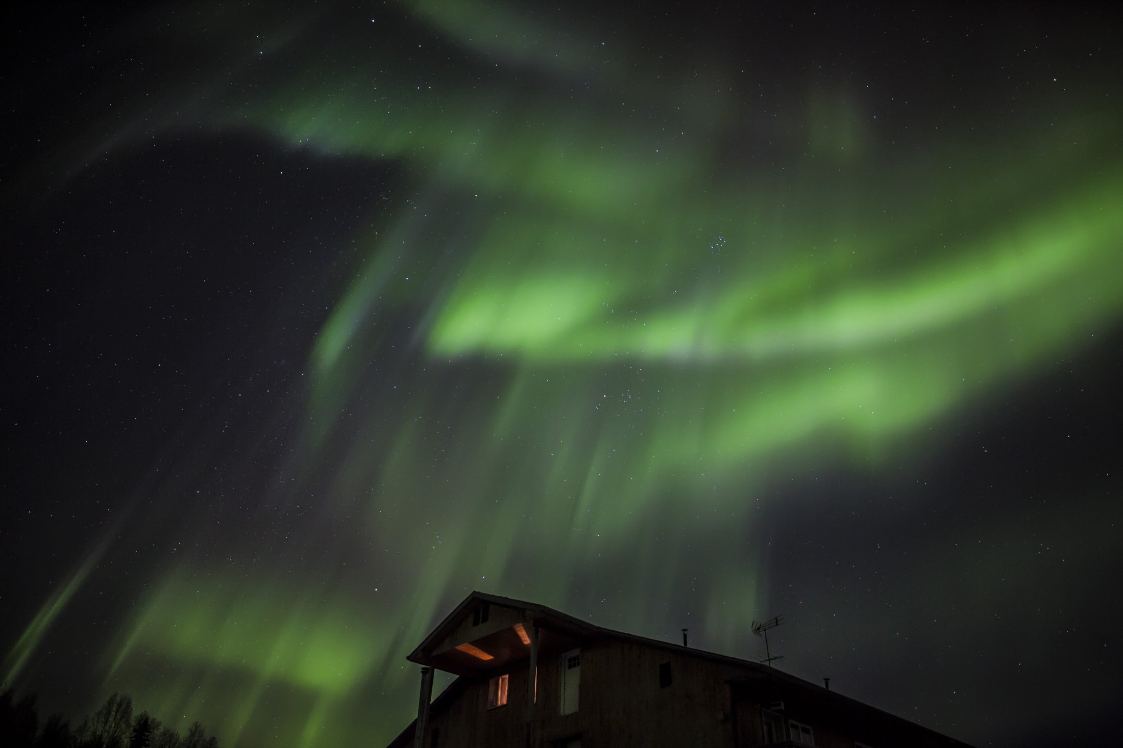 Aurora in Fairbanks, Alaska