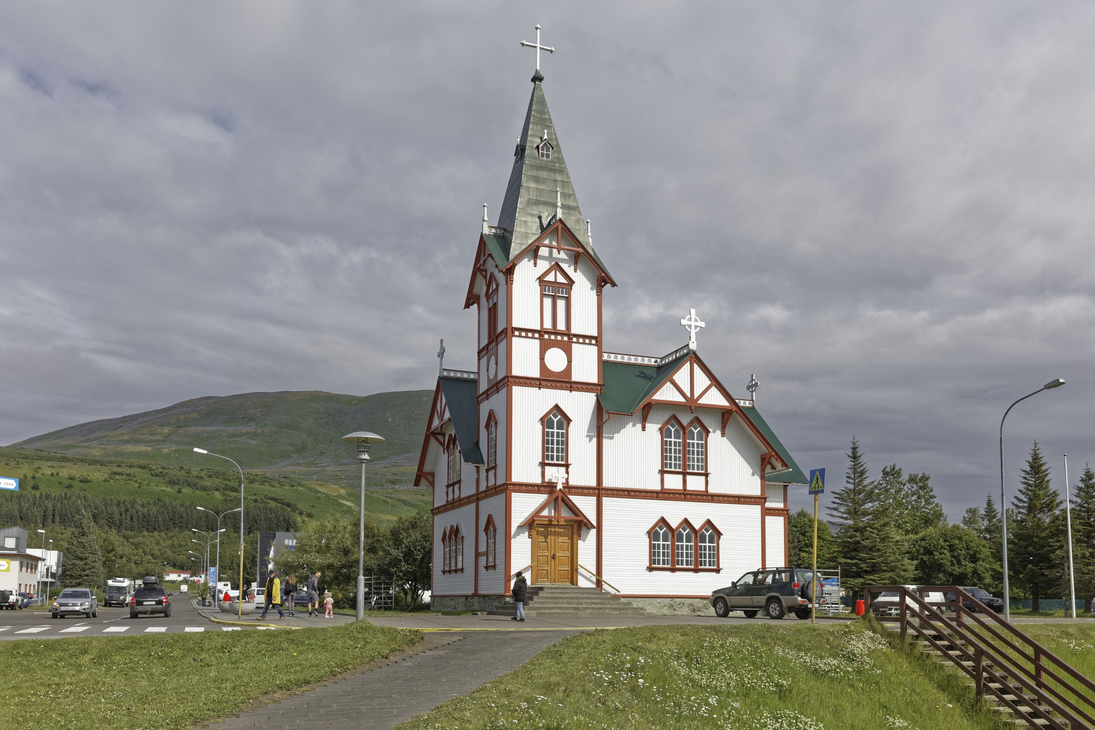 Húsavíkurkirkja, Húsavík, Iceland.