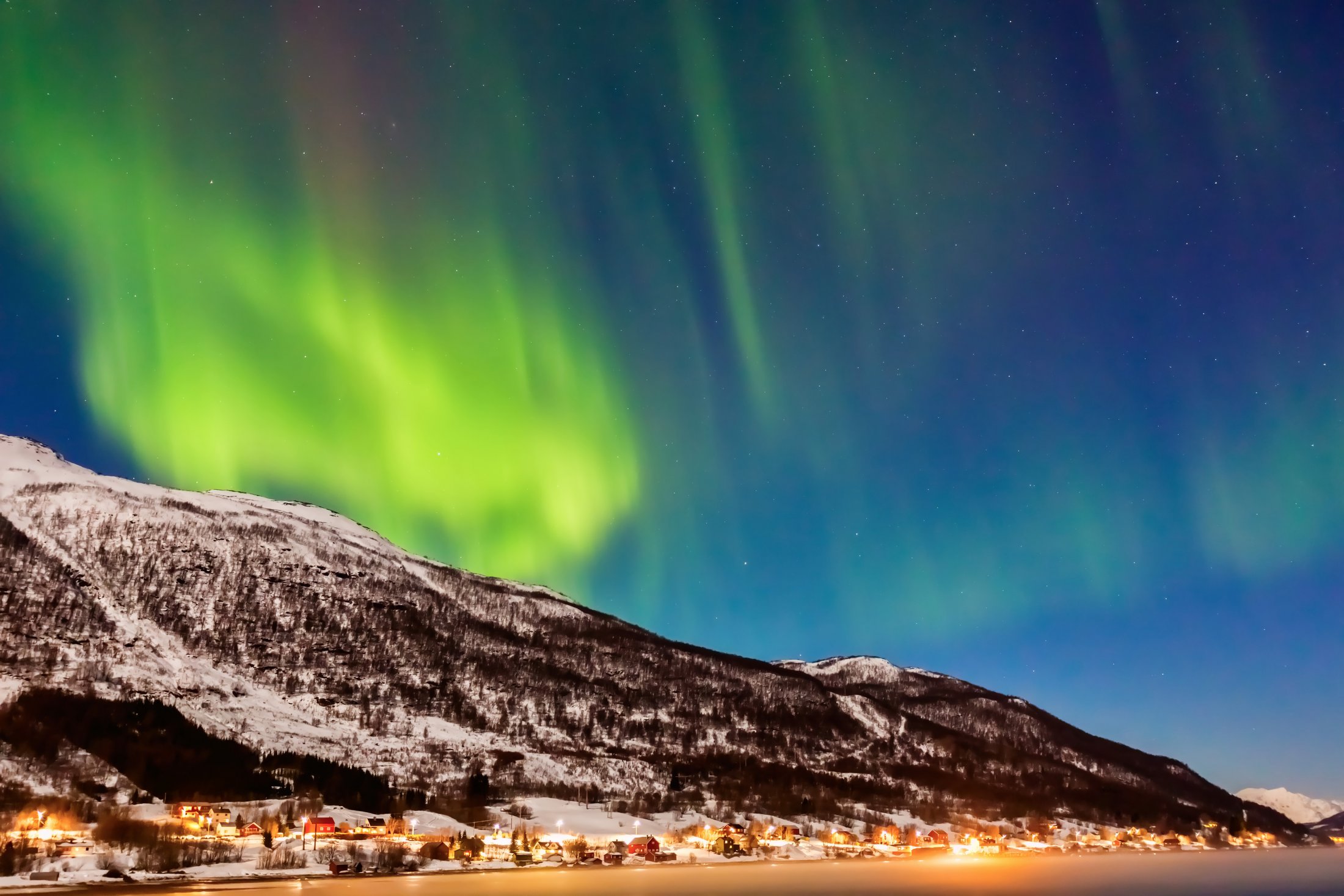 Aurora, Lyngenfjord, Norway