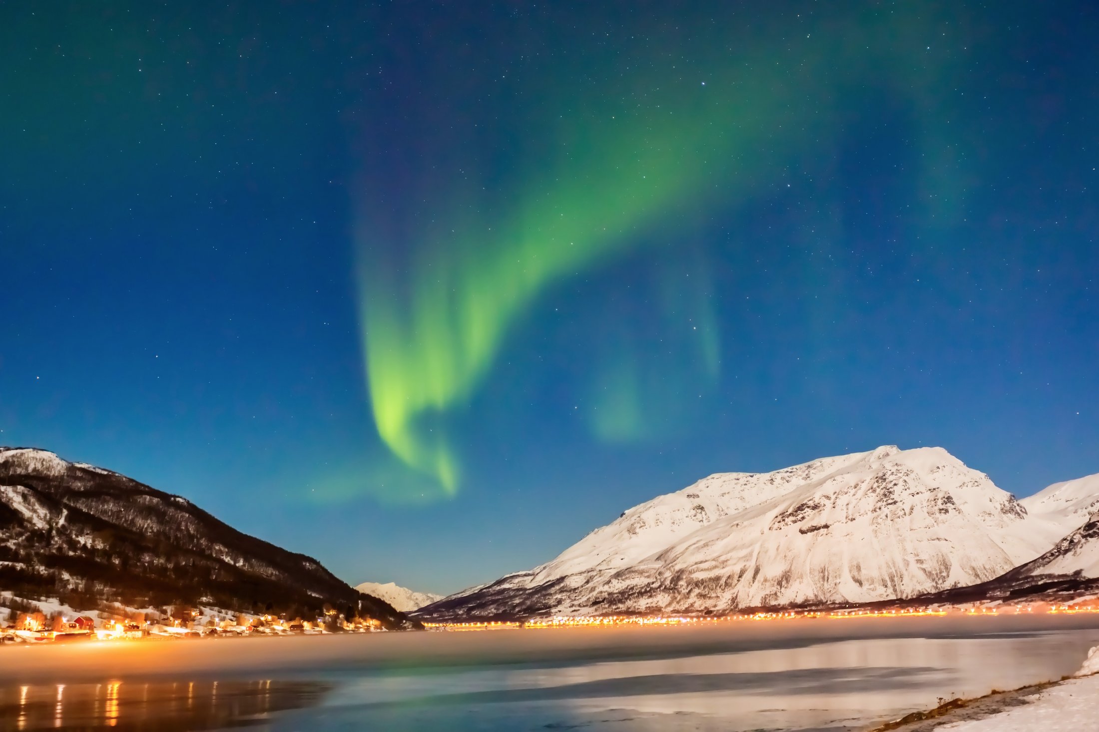 Aurora, Lyngenfjord, Norway