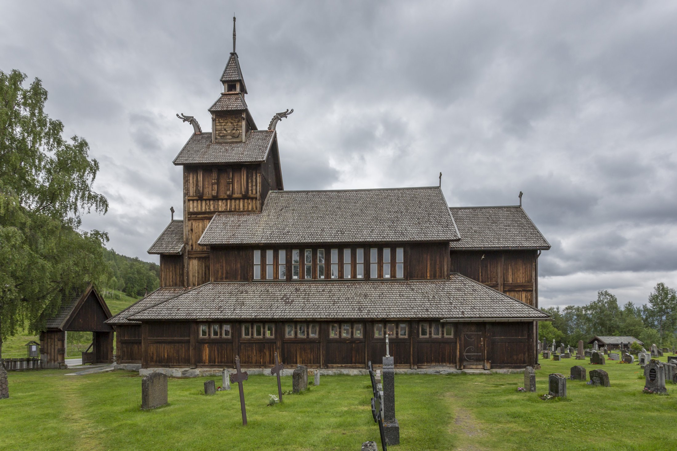 Uvdal kirke, Sjåheim, Norway.