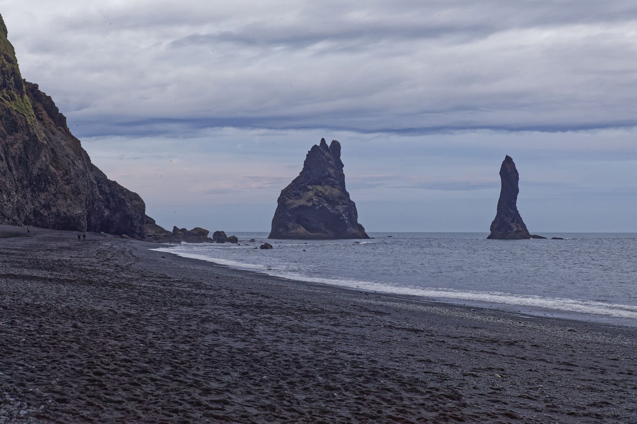 Reynisfjara Parking, Garðar, Iceland.