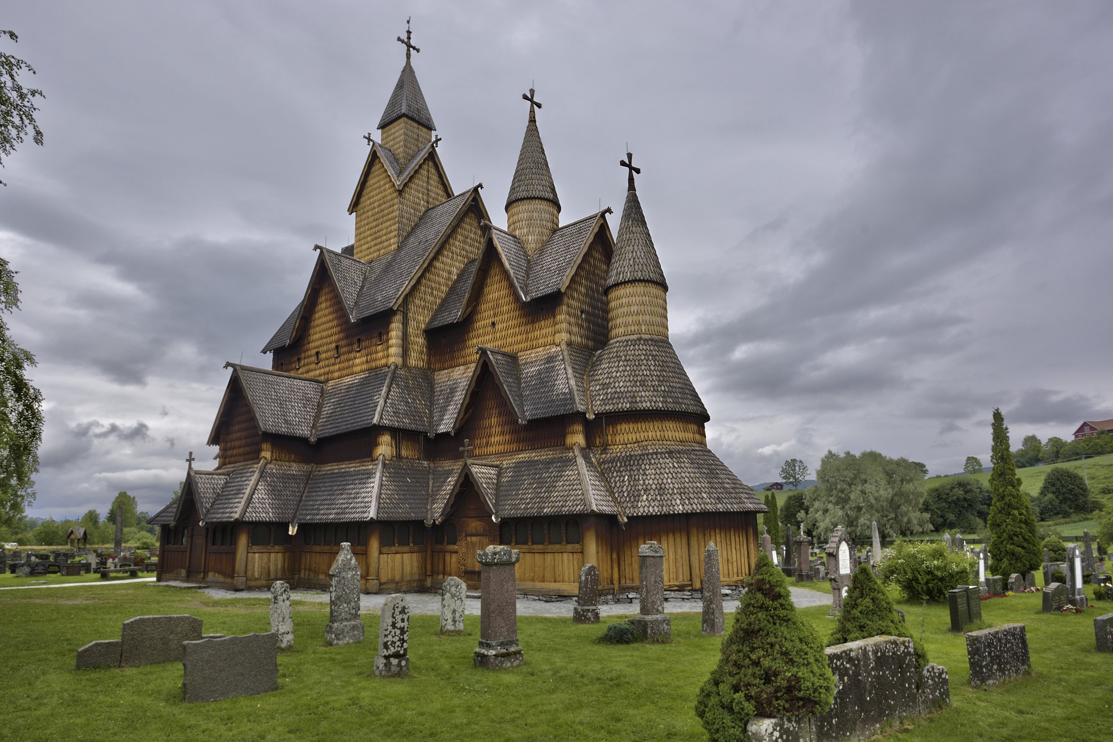 Heddal stavkyrkje, Haugen, Norway.
