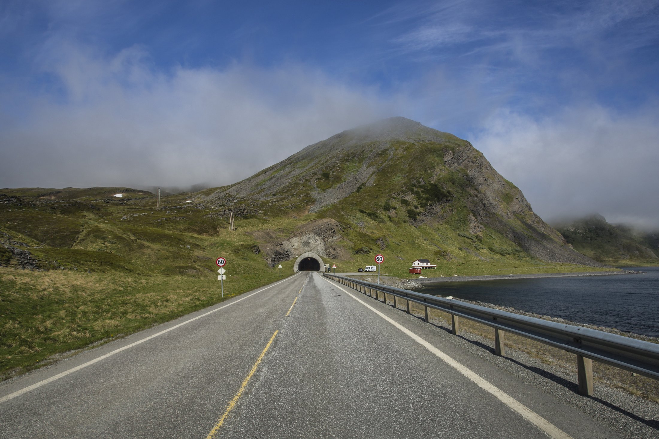 Sarnesveien, Honningsvåg, Norway.
