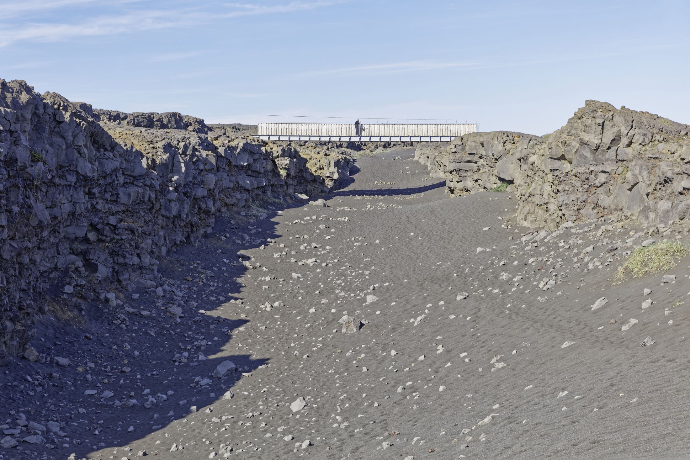 Europe – Bridge between continents, Grindavík, Iceland.
