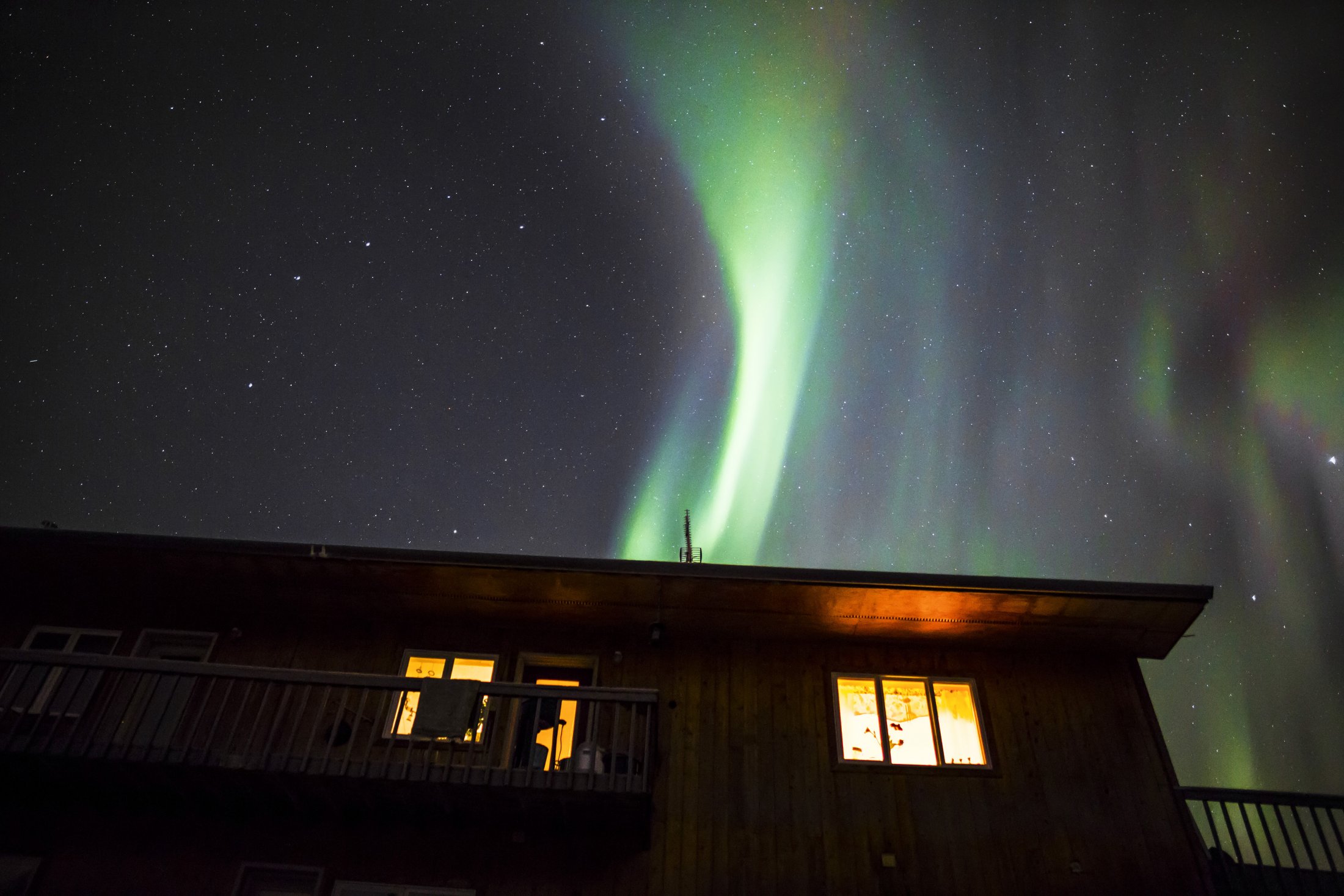 Aurora in Fairbanks, Alaska