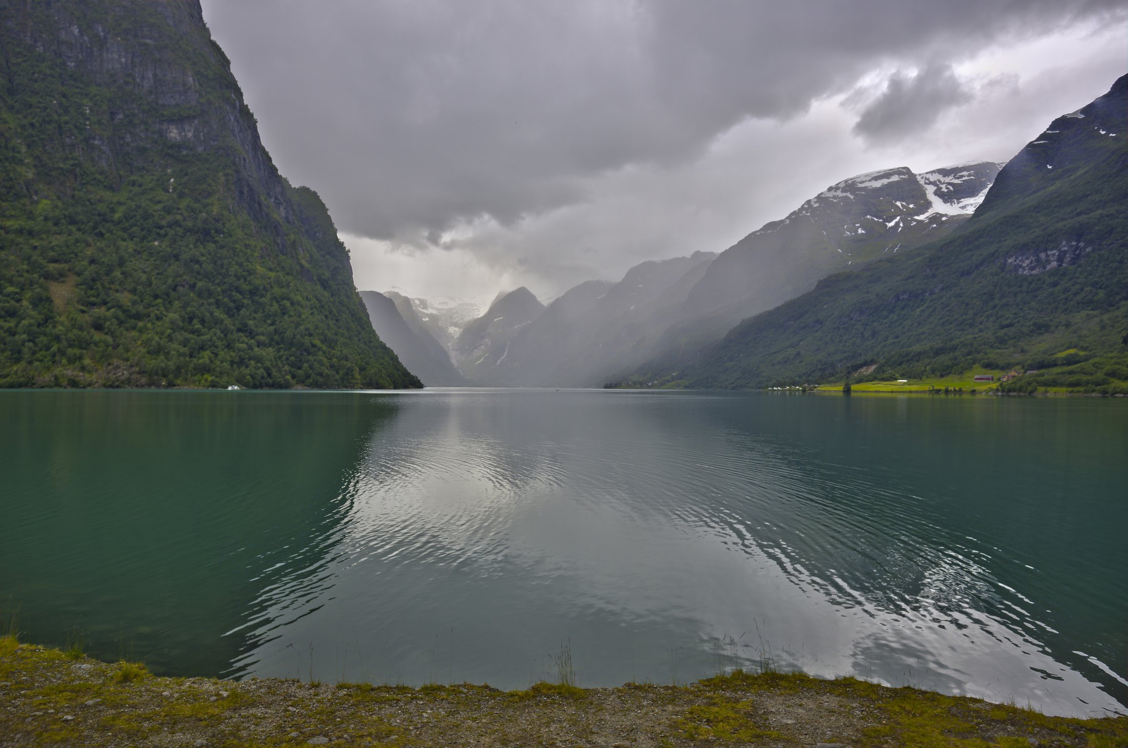Glacier View, Olden, Norway.