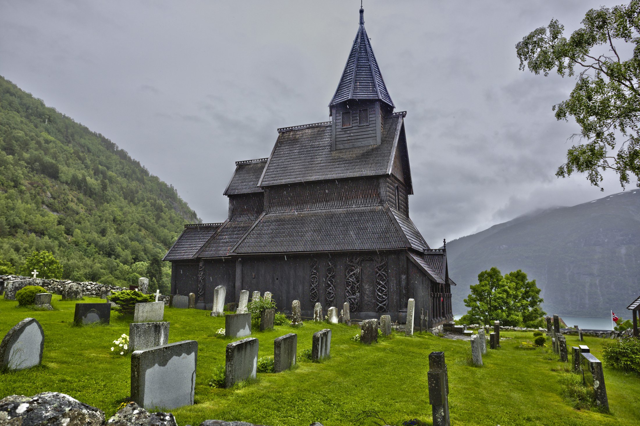 Urnes Stave Church, Urnes, Norway.