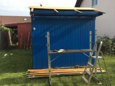 Neues Rolldach