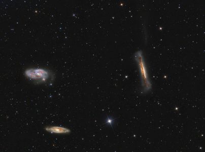 M66 and the Leo Triplet