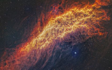 NGC 1499 California Nebula HA SII OIII