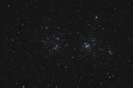 NGC 869 and NGC 884 h and Chi Persei