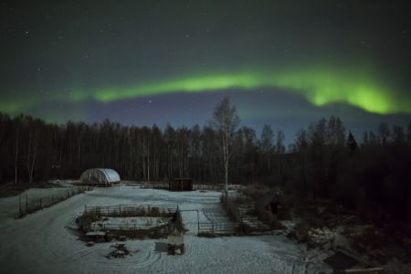 Aurora in Fairbanks, Alaska