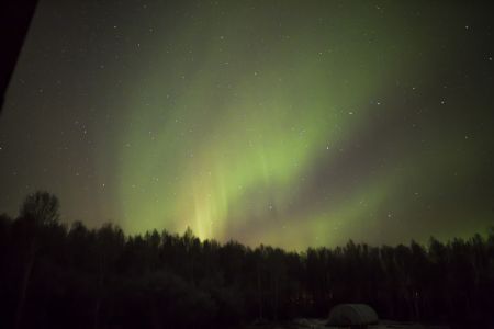 Aurora in Fairbanks, Alaska