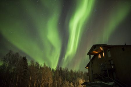 Aurora in Fairbanks, Alaska