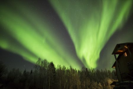 Aurora in Fairbanks, Alaska