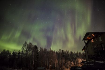 Aurora in Fairbanks, Alaska