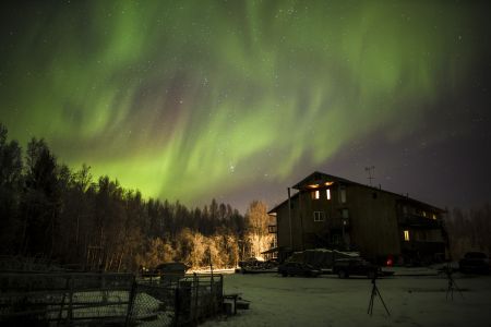 Aurora in Fairbanks, Alaska