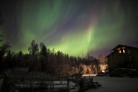 Aurora in Fairbanks, Alaska