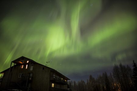 Aurora in Fairbanks, Alaska