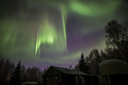 Aurora in Fairbanks, Alaska