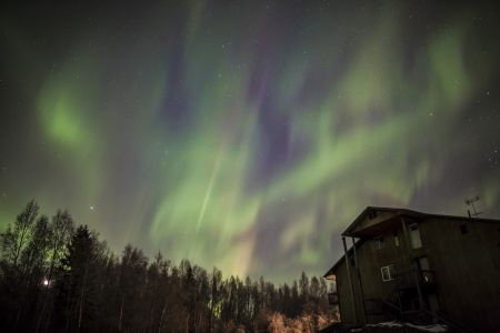 Aurora in Fairbanks, Alaska