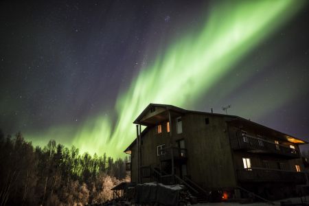 Aurora in Fairbanks, Alaska