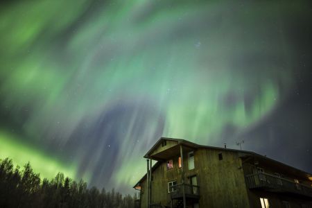 Aurora in Fairbanks, Alaska