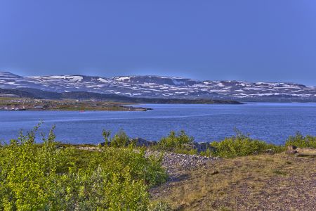 Tanafjordveien, Nuorgam, Norway.