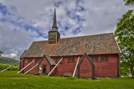 Kvernes kirke, Storbakken, Norway.