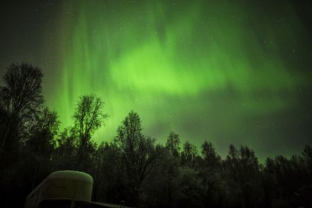 Aurora in Fairbanks, Alaska