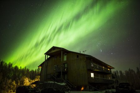 Aurora in Fairbanks, Alaska