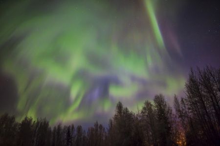 Aurora in Fairbanks, Alaska