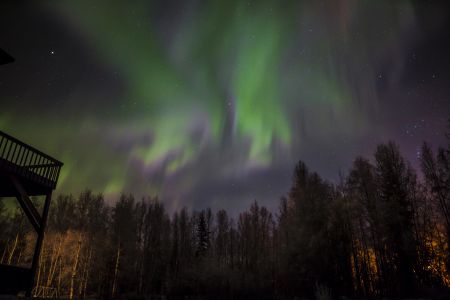 Aurora in Fairbanks, Alaska